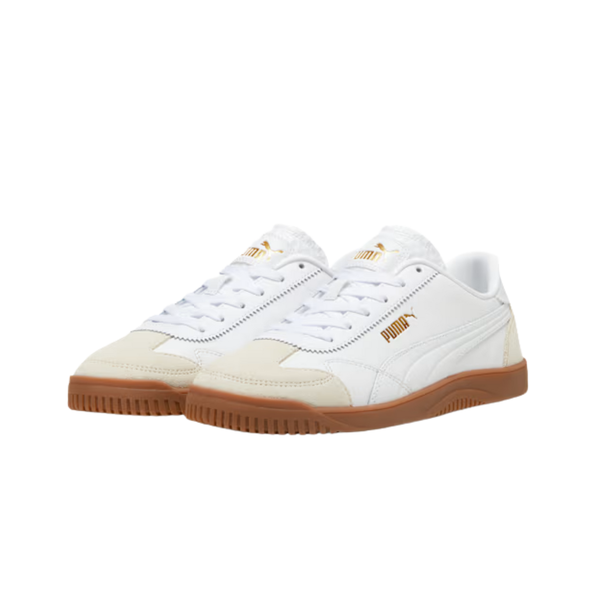 Puma Men Club 5v5 Lux Sneakers - Alpine Snow White Gold