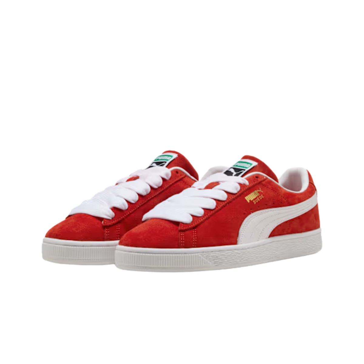 Puma Men Suede Classic Sneakers - For All Time Red White