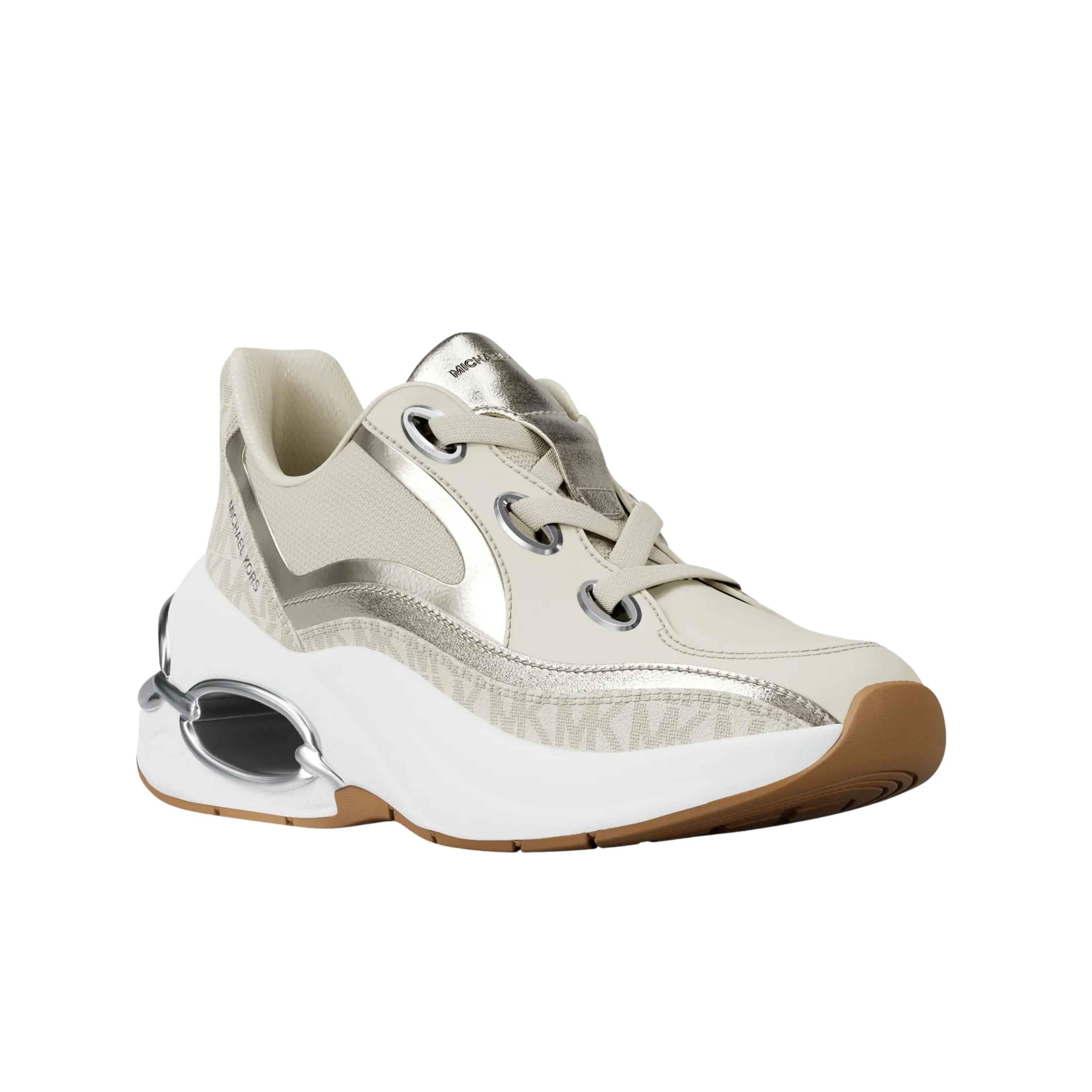 Michael Kors Women Toni Trainer Sneaker - Vanilla