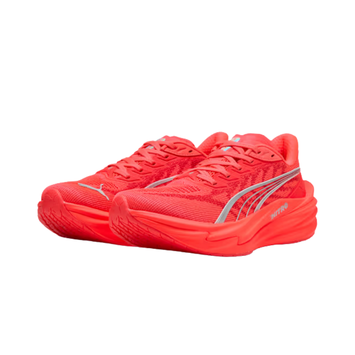 Puma Women Deviate NITRO™ 4 - Ultra Red Silver