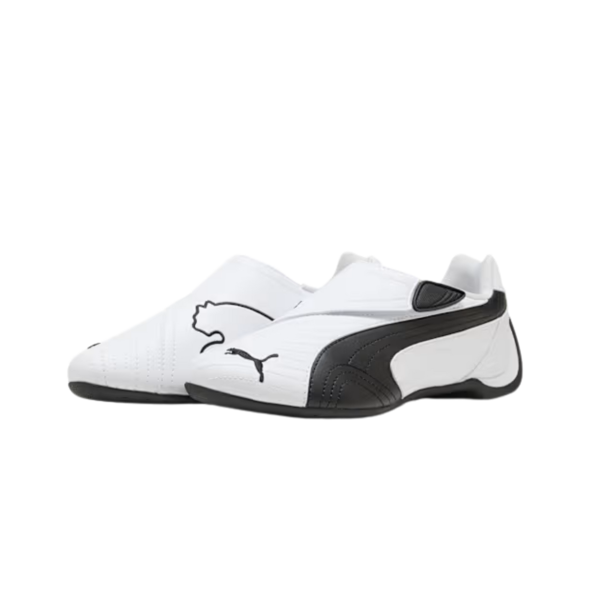 Puma Men Slipcat Sneakers - White Black
