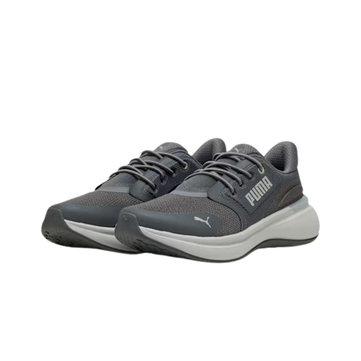Puma Men Softride Exo Shift Sneakers - Dusky Gray Gray Echo