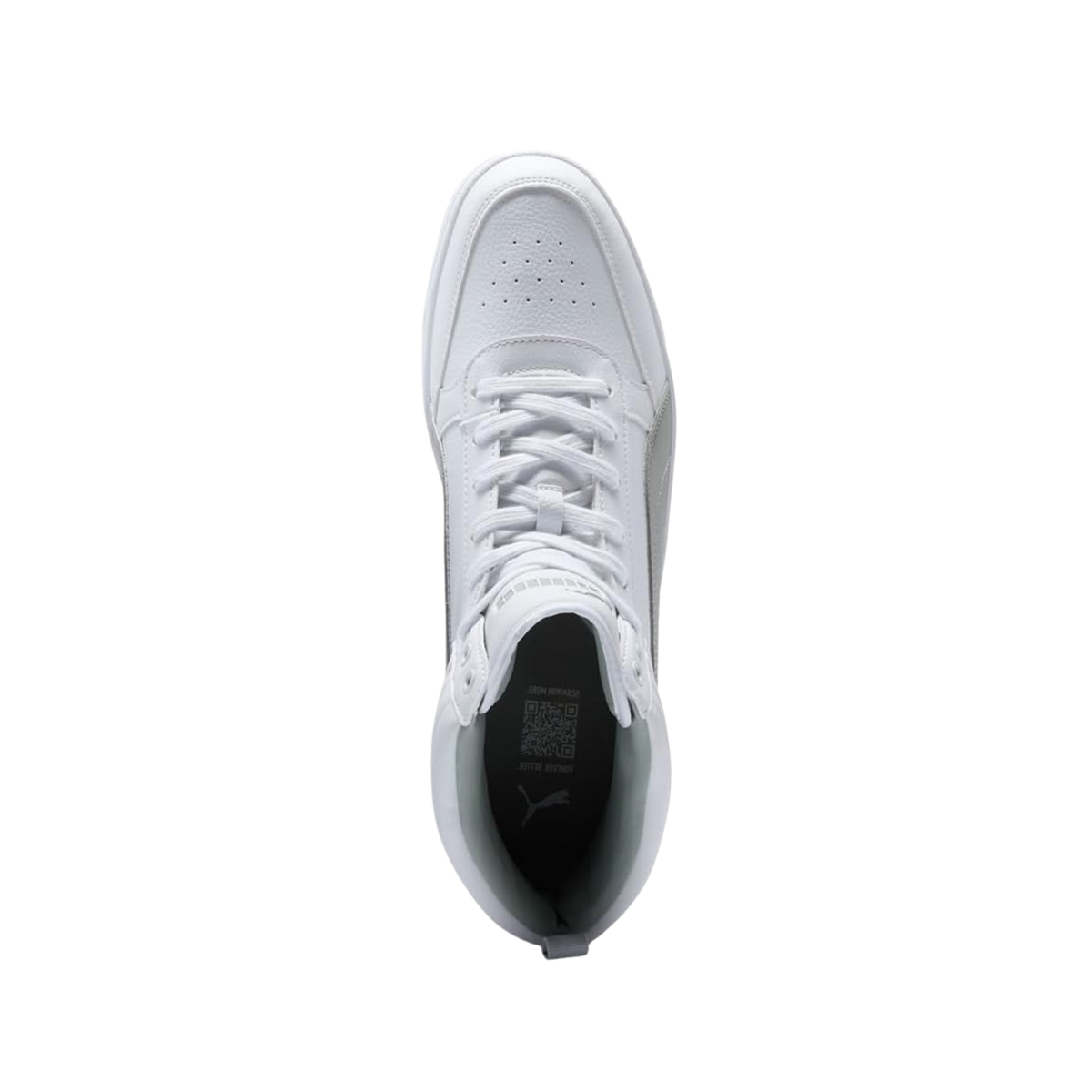 Puma Women Dribble Mid Sneakers - White Gray