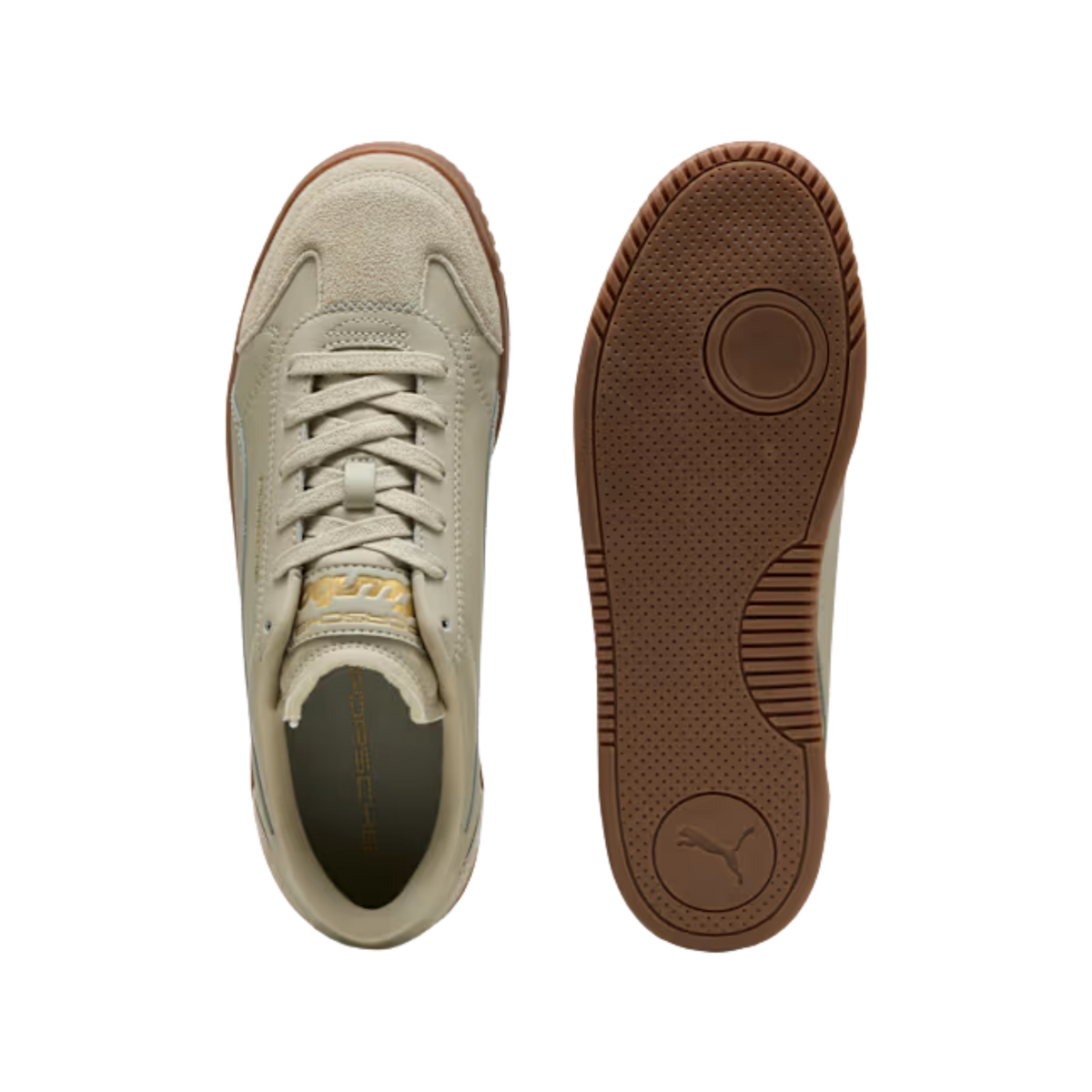 Puma Men Porsche Legacy Club 5v5 Lux Sneakers - Desert Dust