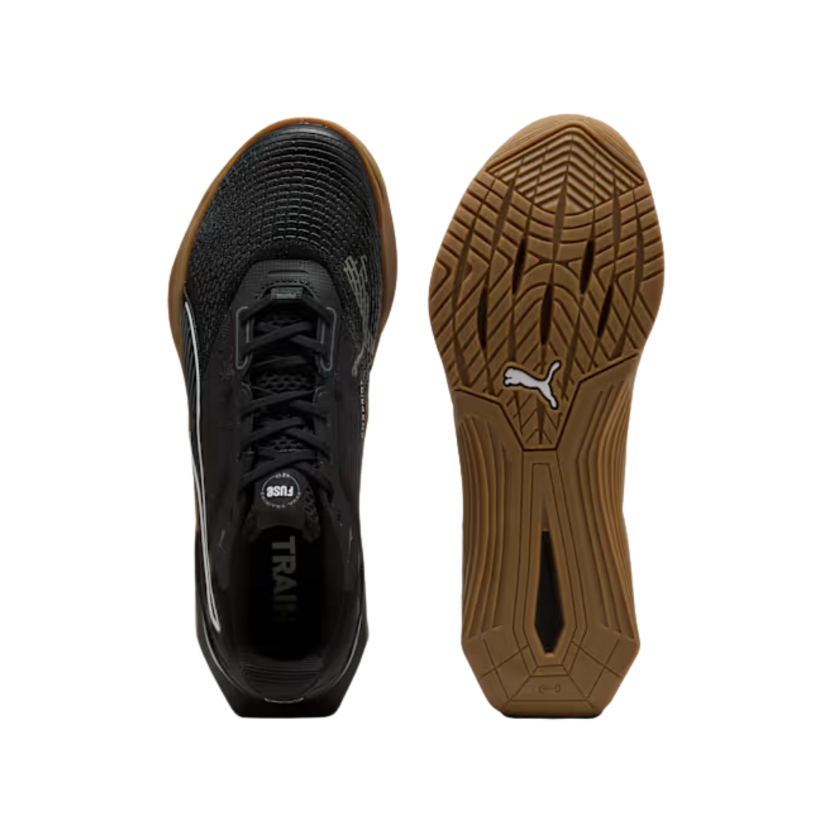Puma Men Fuse 4.0 Training Shoes - Black Cast Iron Gum White