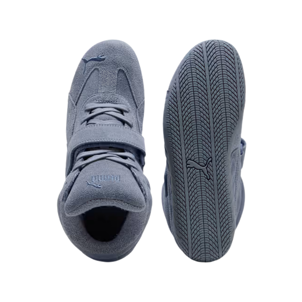 Puma Women Speedcat Wedge Tonal Sneakers - Gray Sky Black