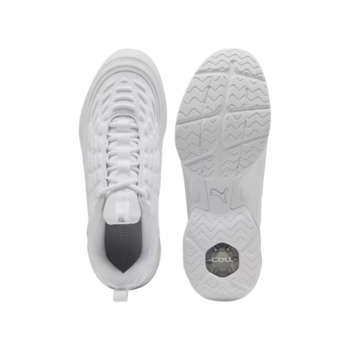 Puma Men Meza Sneakers - White Silver