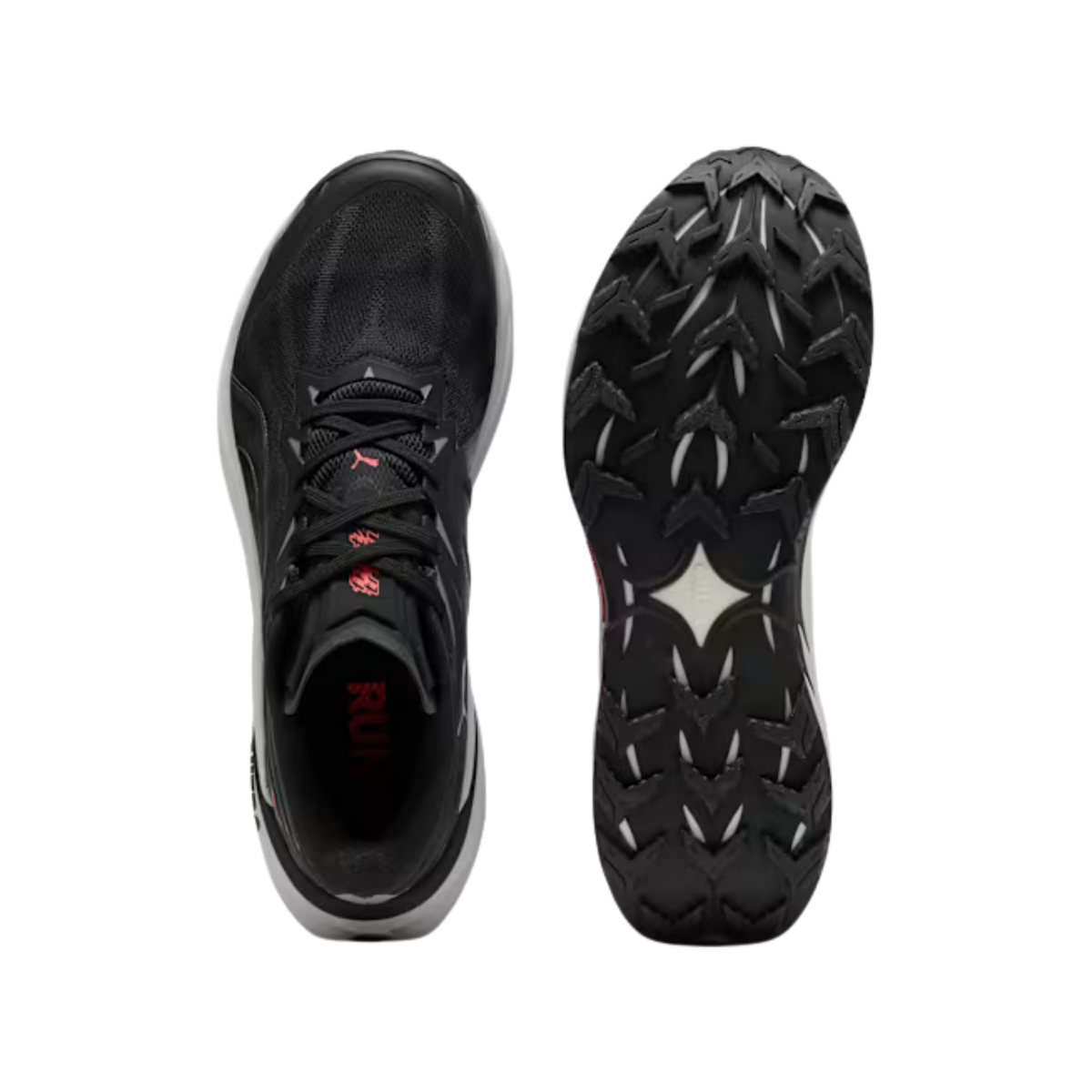 Puma Men Fast Trac Nitro™ 4 - Black Cast Iron Red Glamour