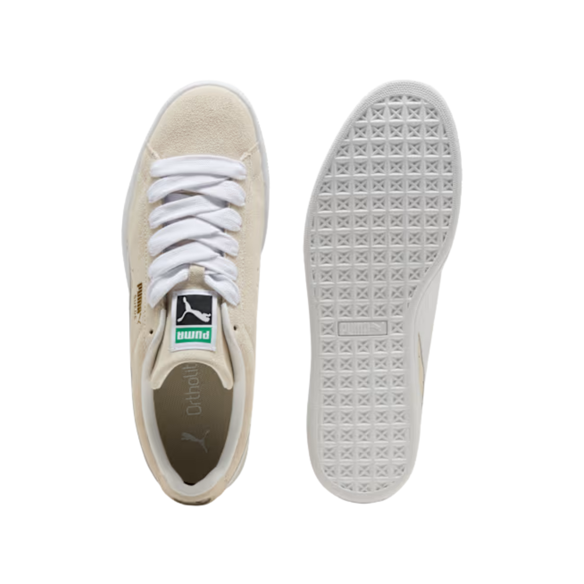 Puma Men Suede Classic Sneakers - Alpine Snow White