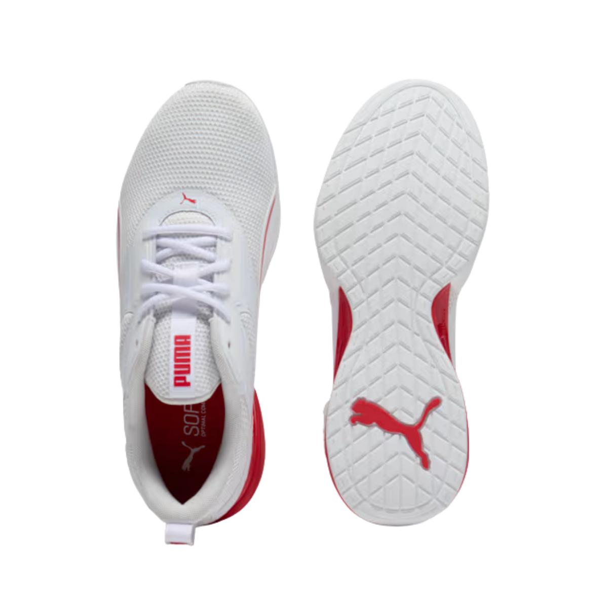 Puma Men Neutron Shoes - White For All Time Red