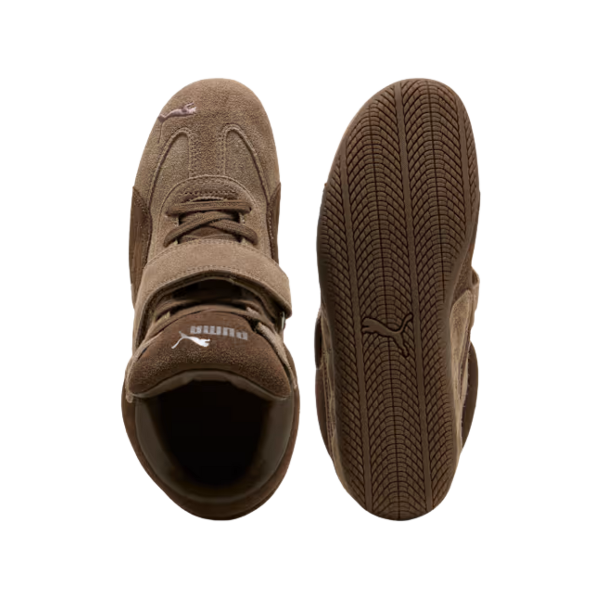 Puma Women Speedcat Wedge Sneakers - Totally Taupe Chocolate