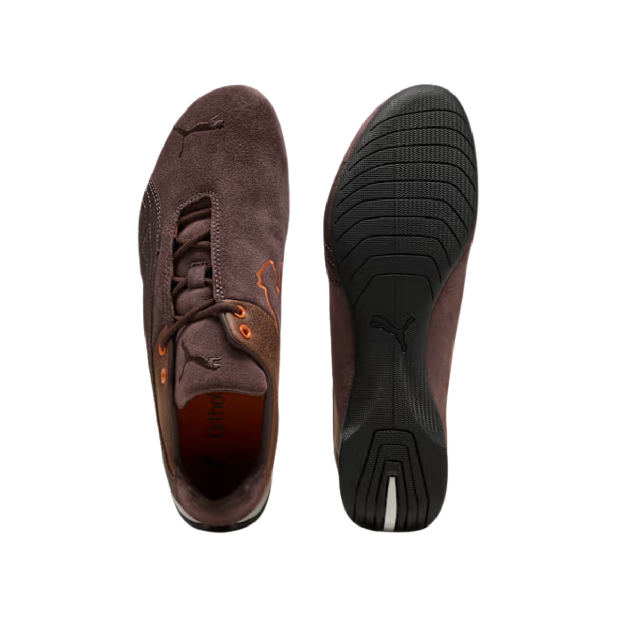 Puma Men Future Cat Sneakers - Chocolate Brown Vermillion