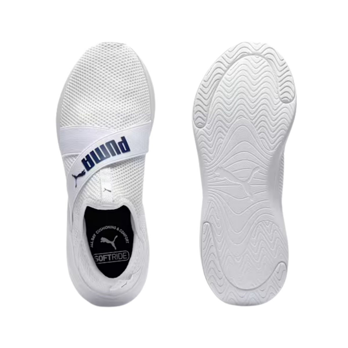 Puma Women Softride Harmony - White Navy