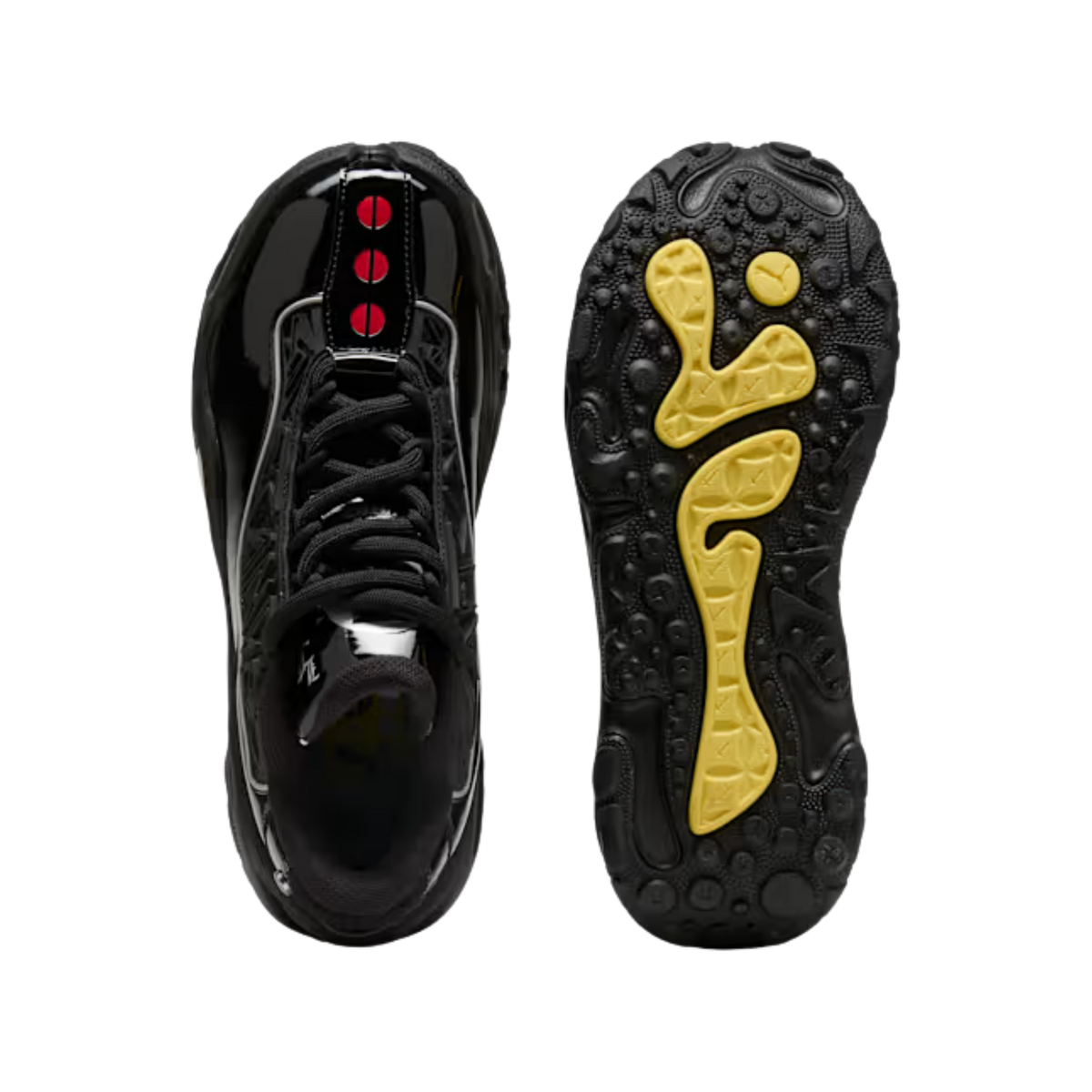 Puma Men X Fast & Furious LaFrancé RNR LA Sneakers - Black Bright Mango Yellow