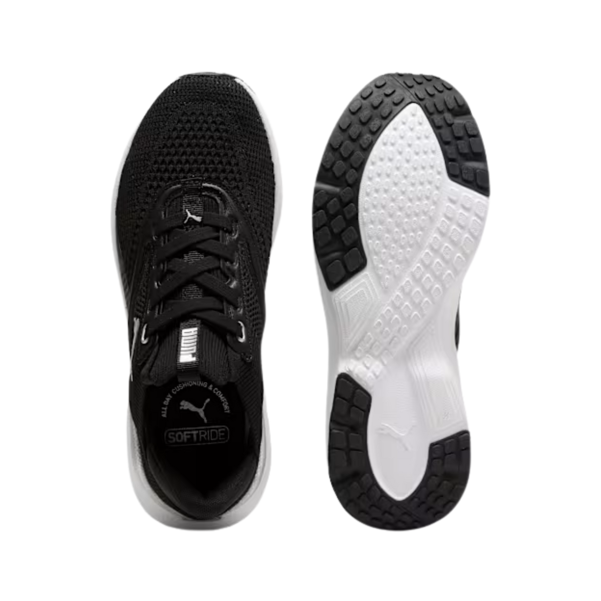 Puma Women Softride Mayve Sneakers - Black White
