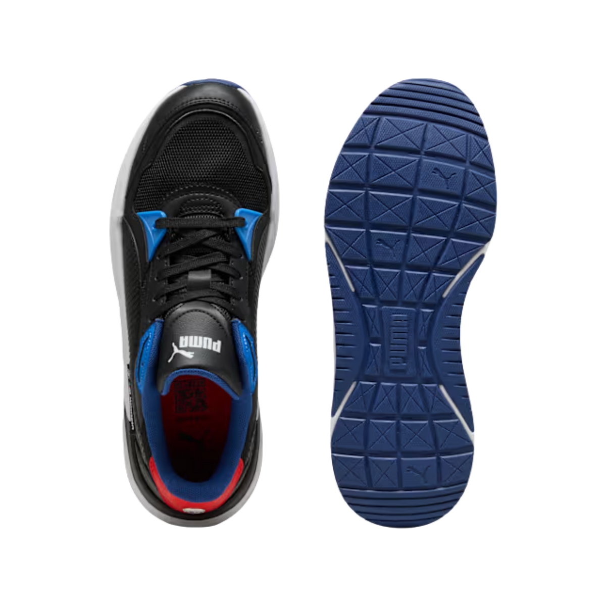 Puma Men BMW M Motorsport Trinity 2 Sneakers - Black Pro Blue Pop Red