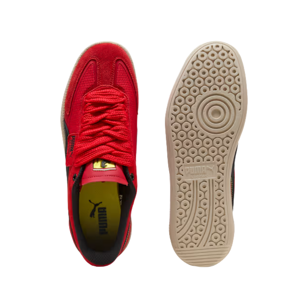 Puma Men Scuderia Ferrari Palermo Sneakers - Rosso Corsa Black