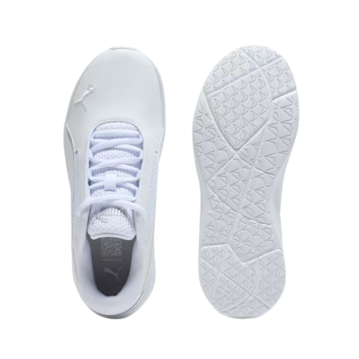 Puma Women Prowl Ella Lite - White Feather Gray Silver