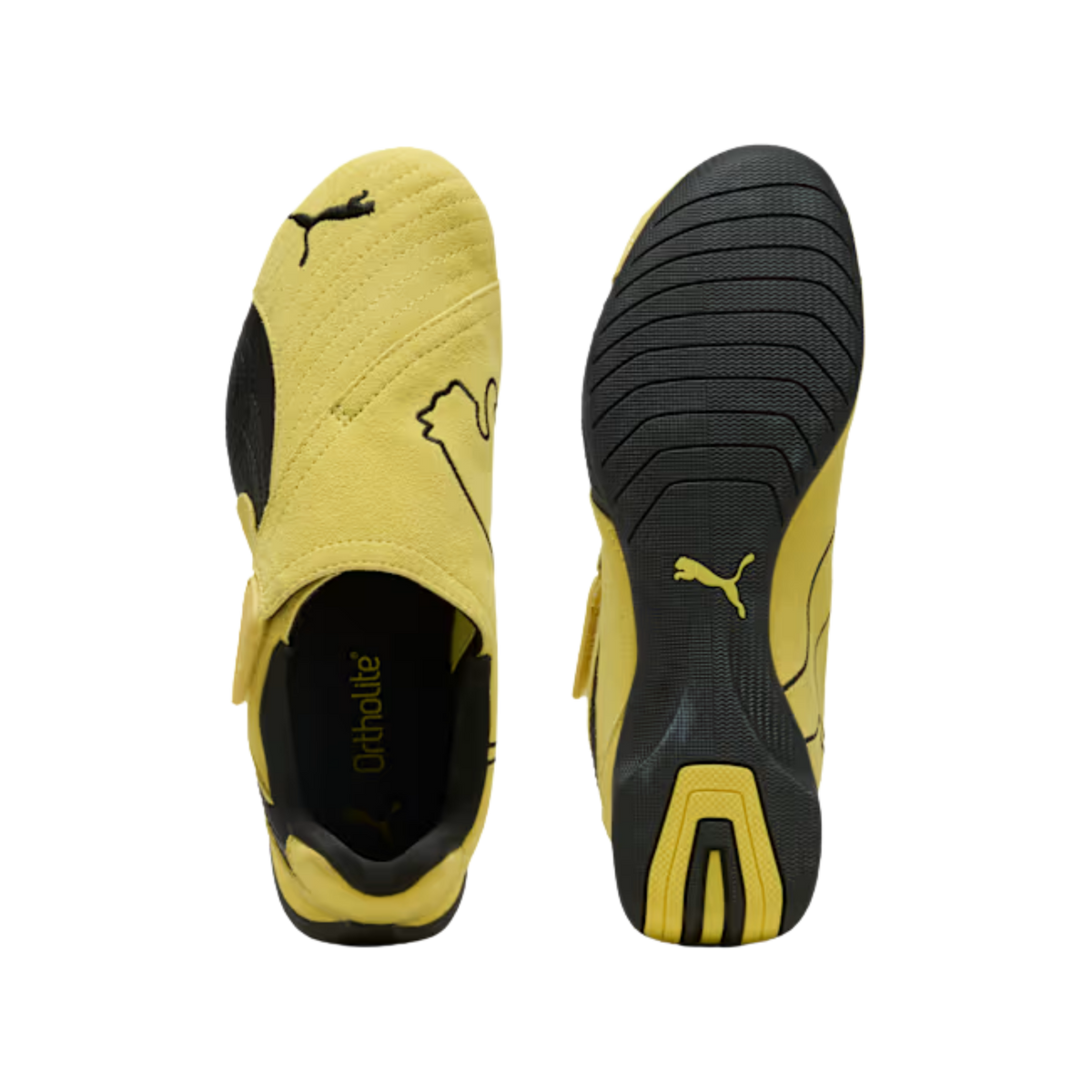 Puma Men Slipcat Sneakers - Lemon Meringue Black