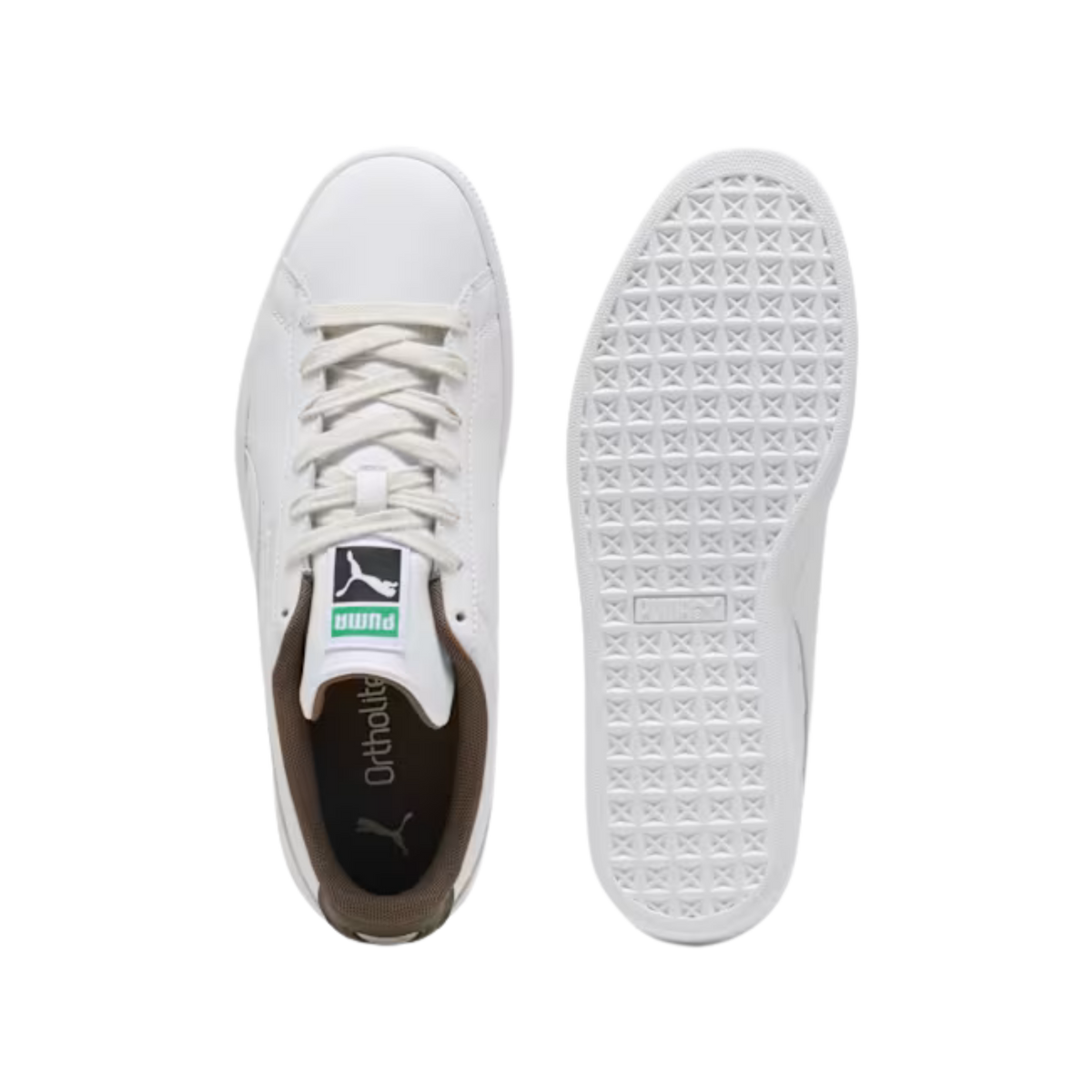 Puma Men Suede Sneakers - White Matte Bronze