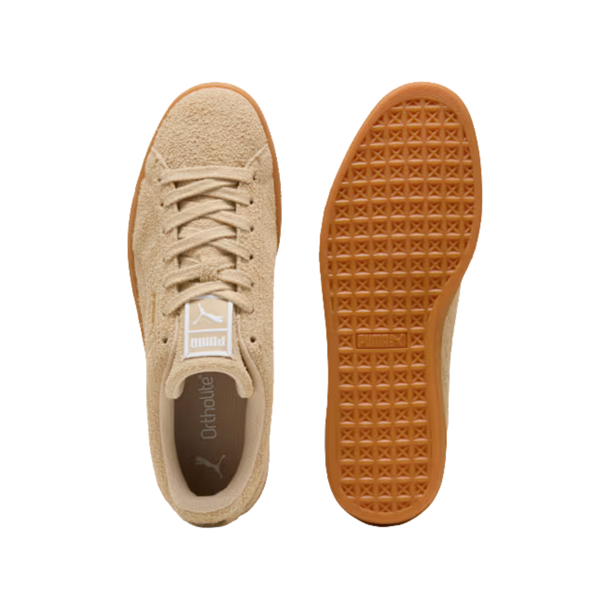 Puma Men Suede Forever Sneakers - Cashew Brown Gum