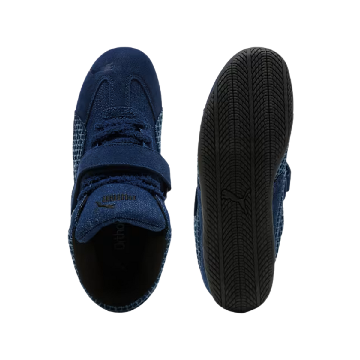Puma Women Speedcat Wedge Sneakers - Black Snow Mountain Blue