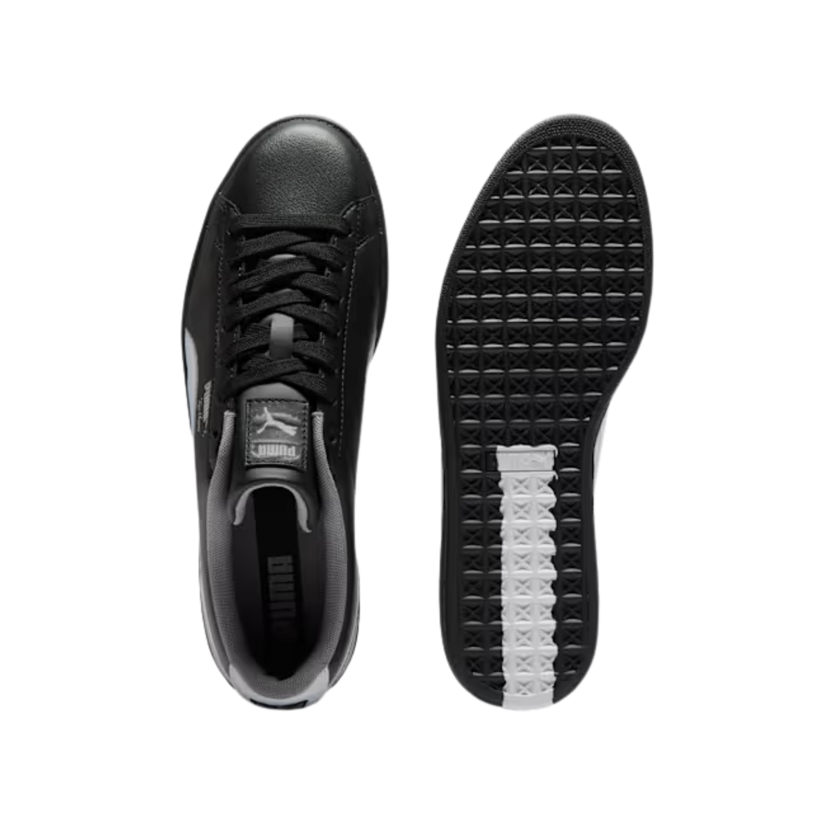 Puma Men Basket Las Vegas Sneakers - Black Feather Gray Stormy Slate
