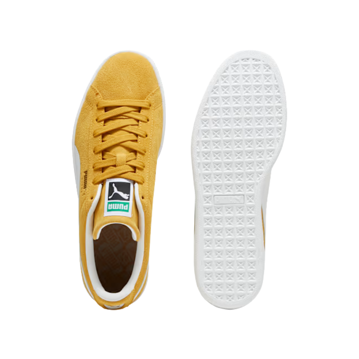 Puma Men Suede Classic Sneakers - Amber White