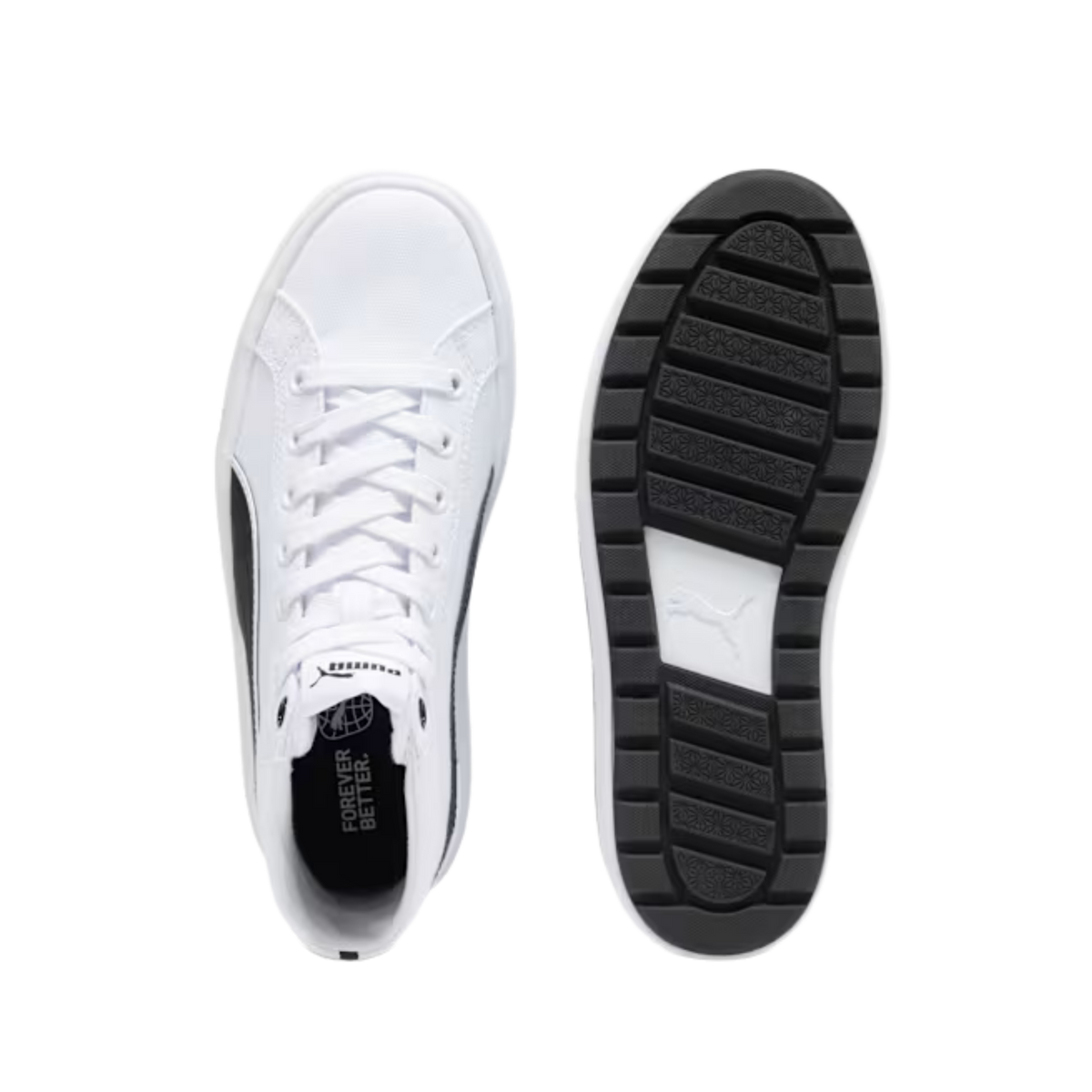 Puma Women Kaia 2.0 Mid Top Sneakers - White Black