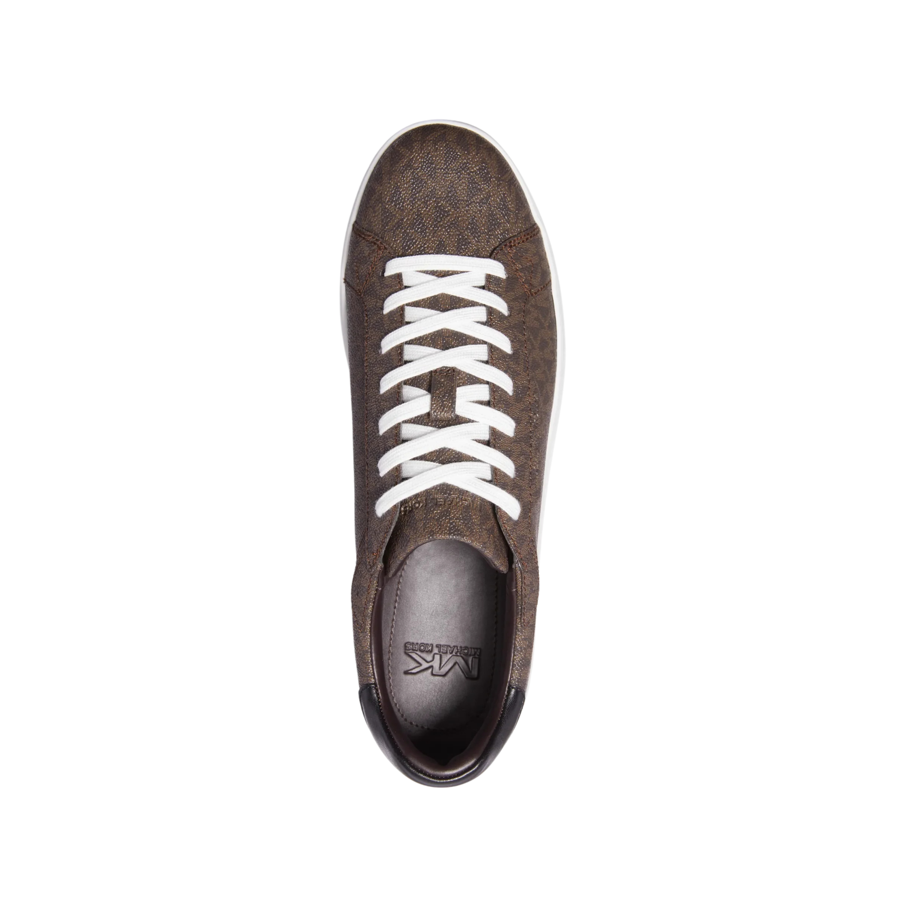 Michael Kors Men Keating Signature Logo Sneaker - Brown