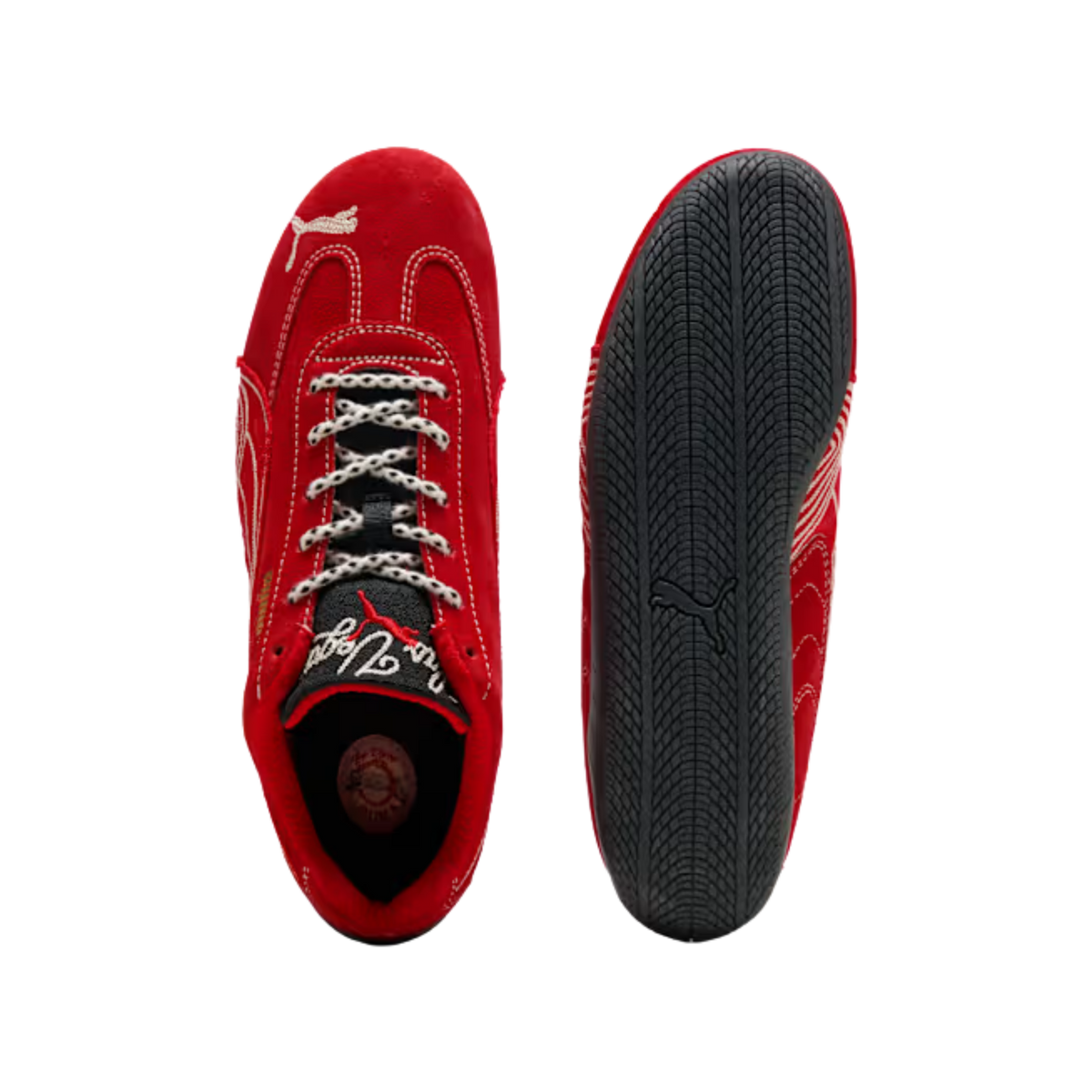 Puma Men Speedcat OG Las Vegas - All Time Red Canvas Black