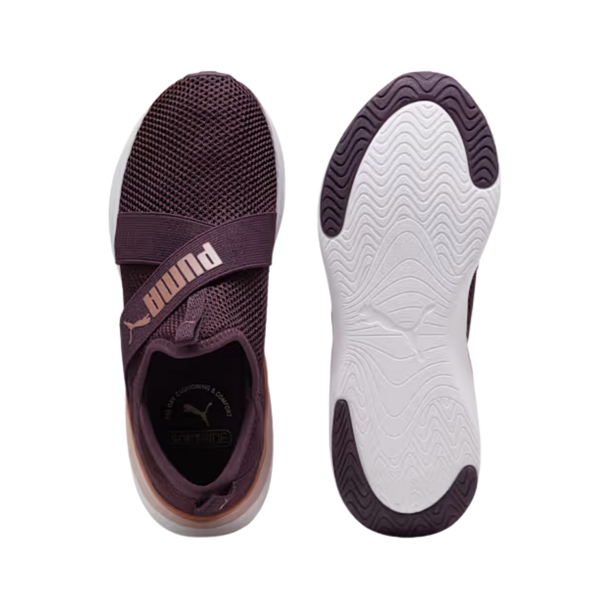 Puma Women Softride Harmony - Midnight Plum Rose Gold Mauve Mist