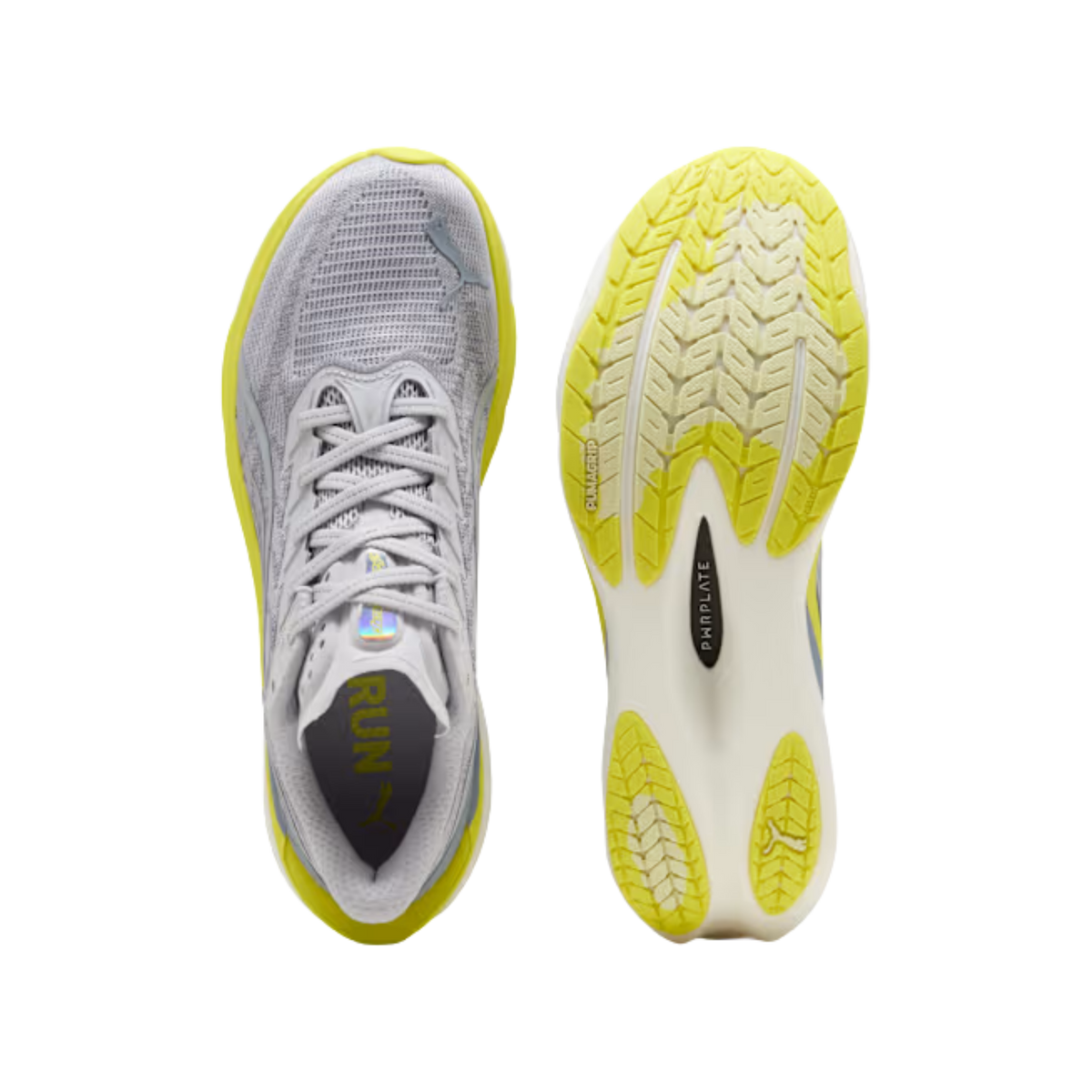 Puma Men Deviate Nitro™ 4 - Vibrant Silver Lux Lime