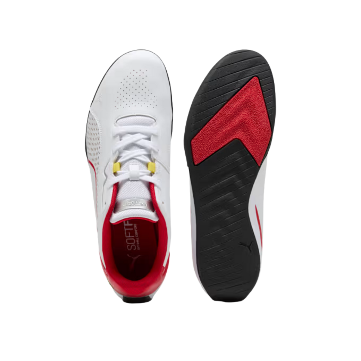 Puma Men Scuderia Ferrari Drift Cat 11 Sneakers - White