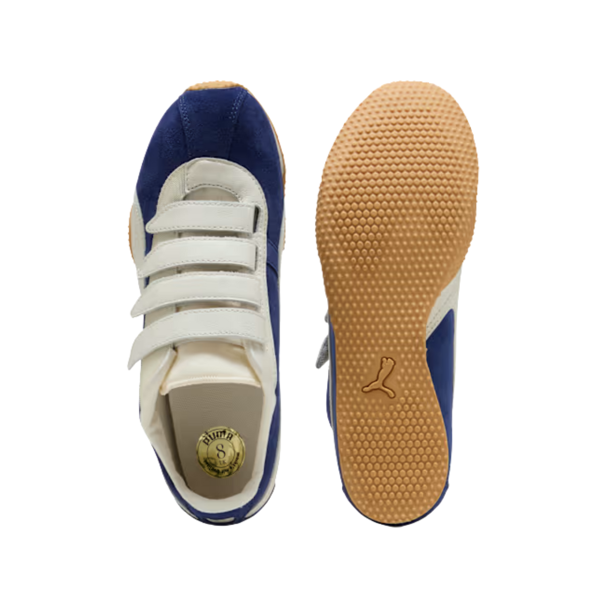Puma Men H Street Strap Sneakers - Blue Jewel Warm White
