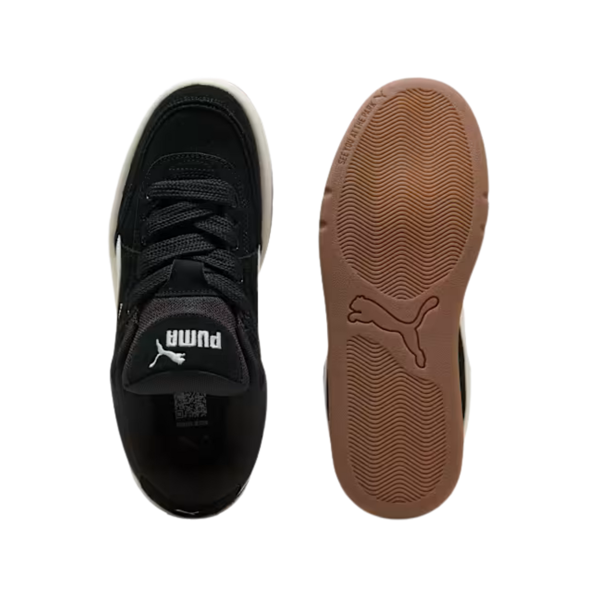 Puma Men Park Lifestyle SK8 Sneakers - Black Frosted Ivory