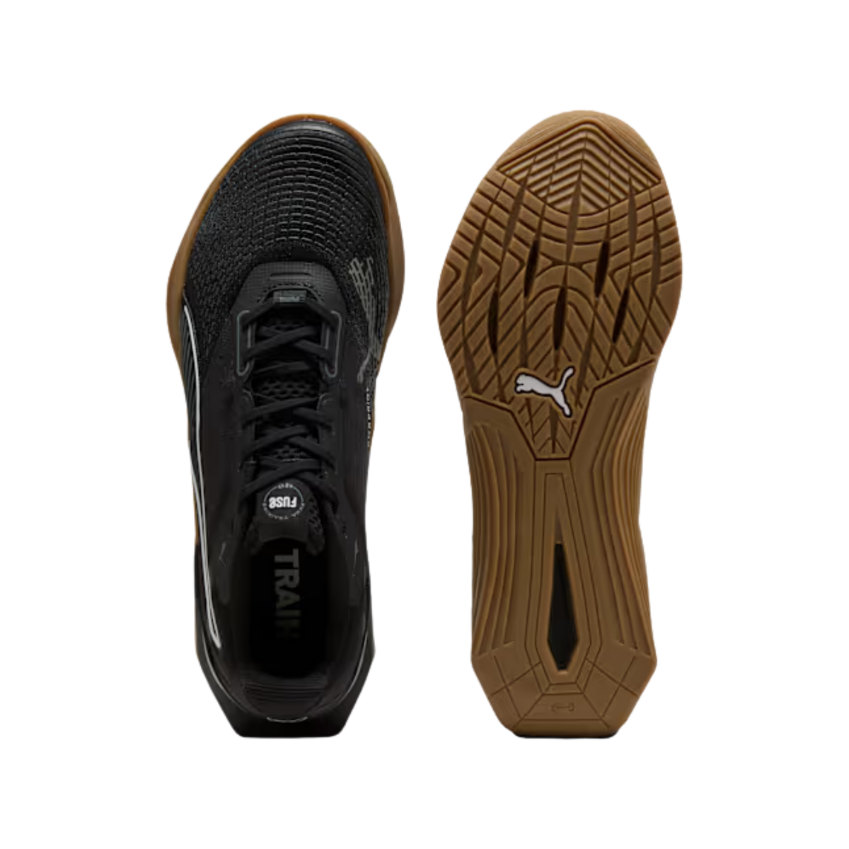 Puma Women Fuse 4.0 Training Shoes - Black Cast Iron Gum White