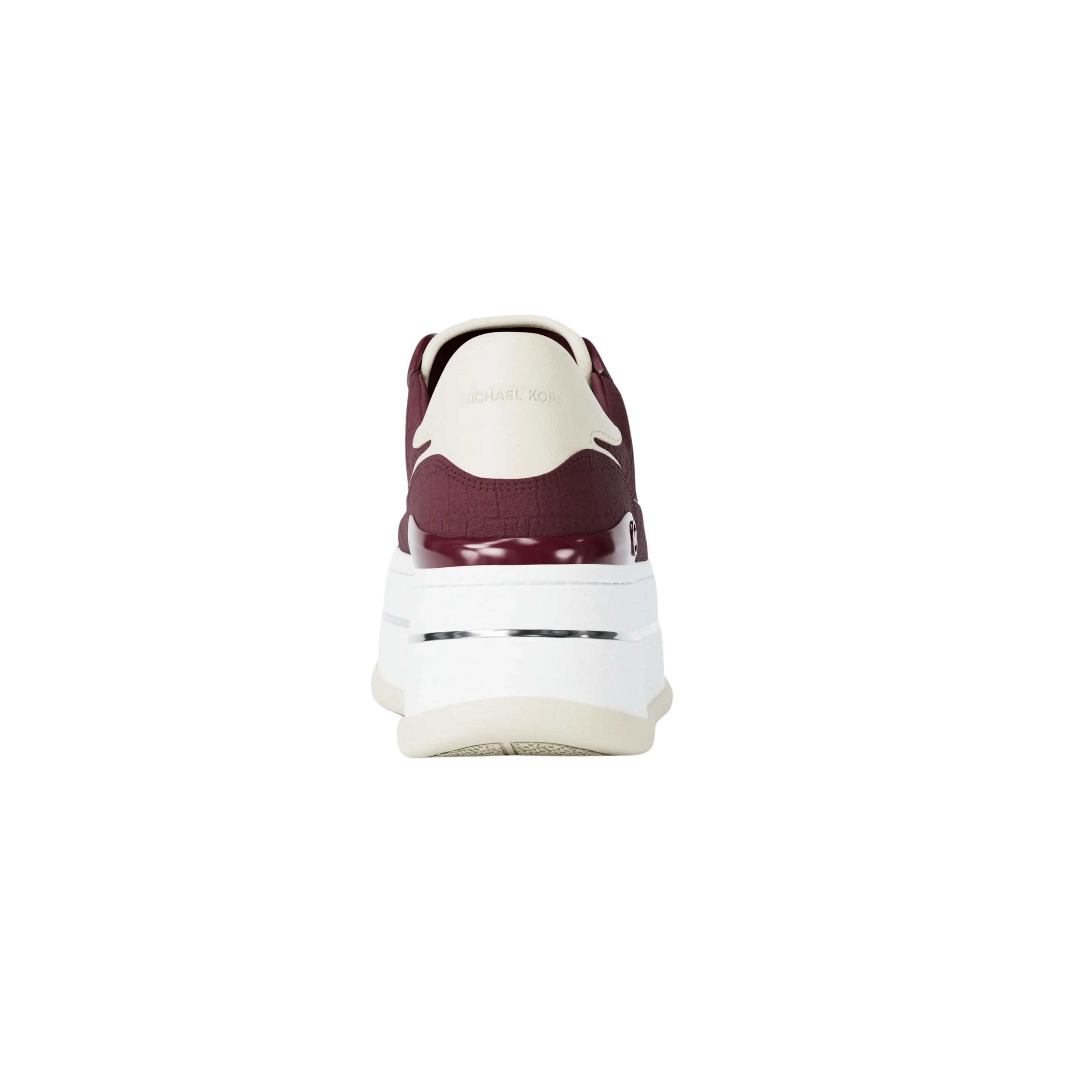 Michael Kors Women Hayes Lace Up Platform Sneaker - Oxblood