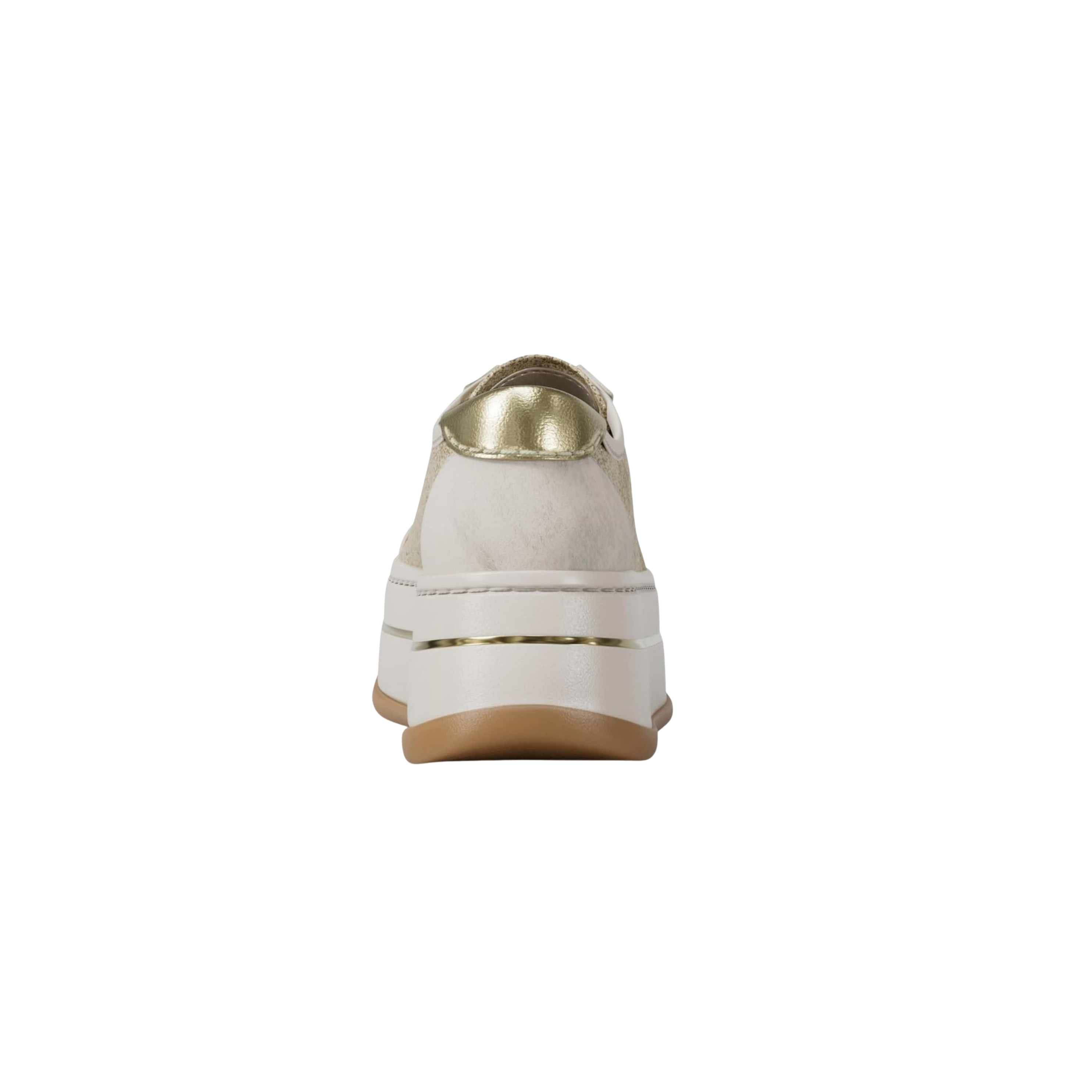 Michael Kors Women Hayes T Toe Platform Sneaker - Pale Gold