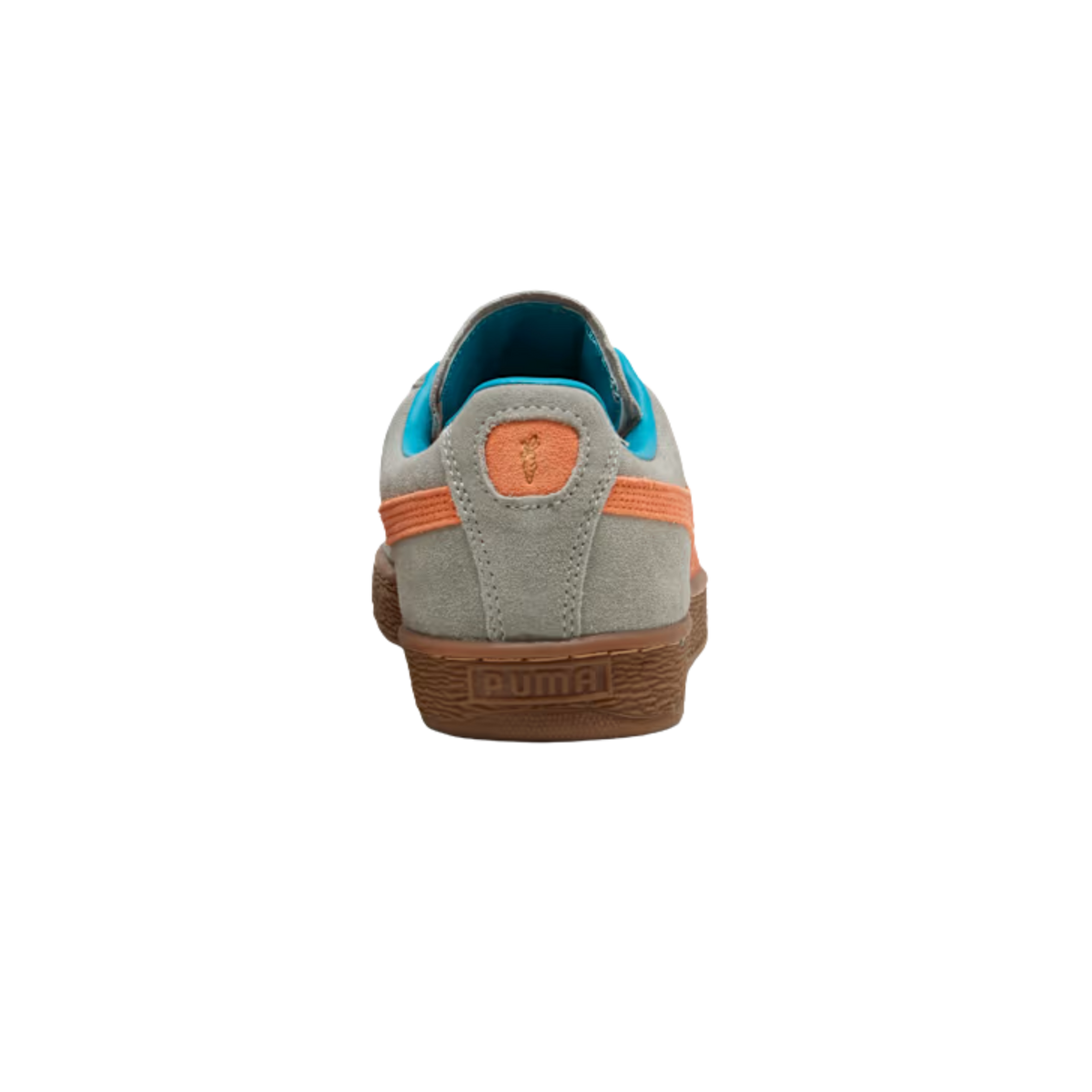 Puma Men X Carrots Suede Sneakers - Smokey Gray Rickie Orange