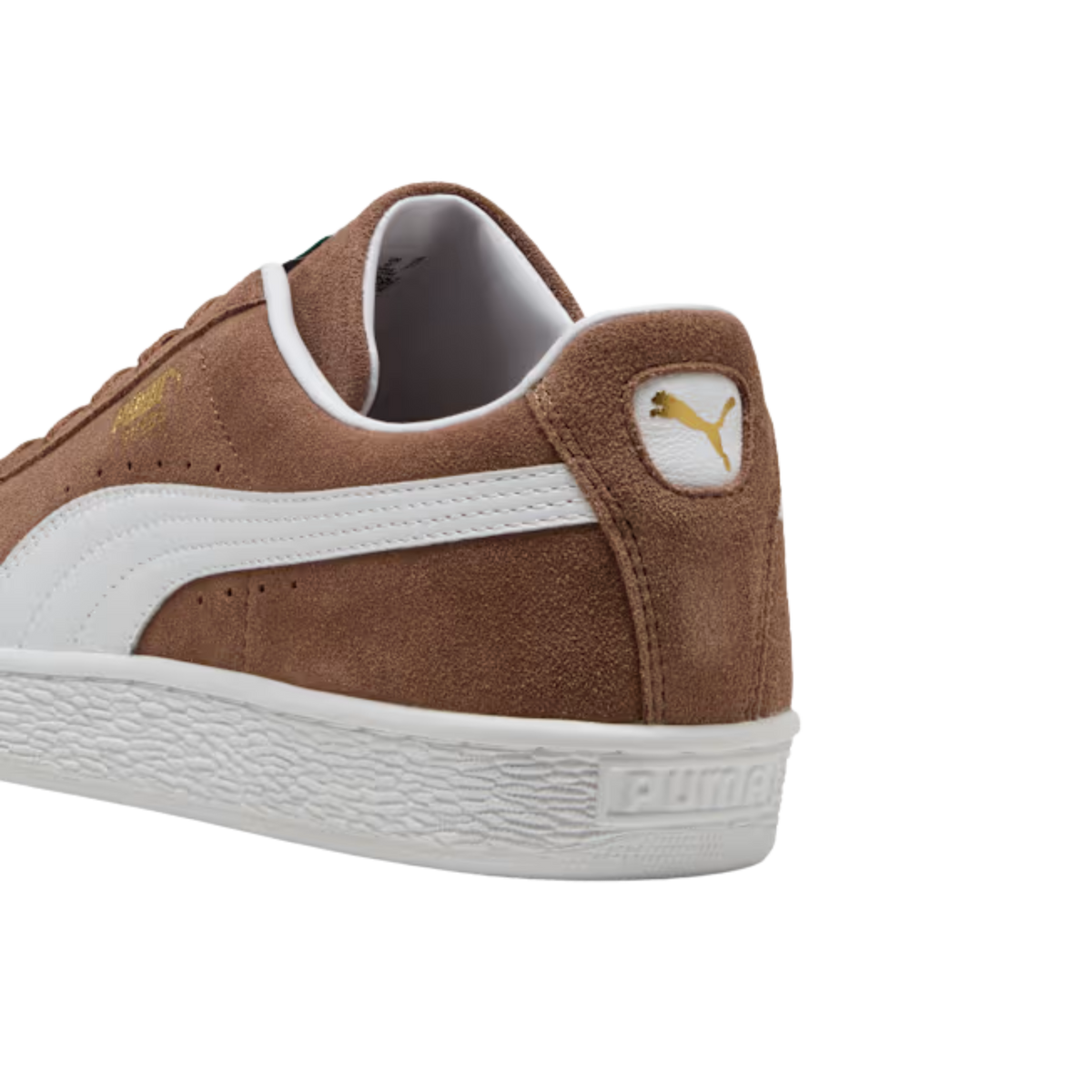 Puma Men Suede Classic Sneakers - Haute Coffee White