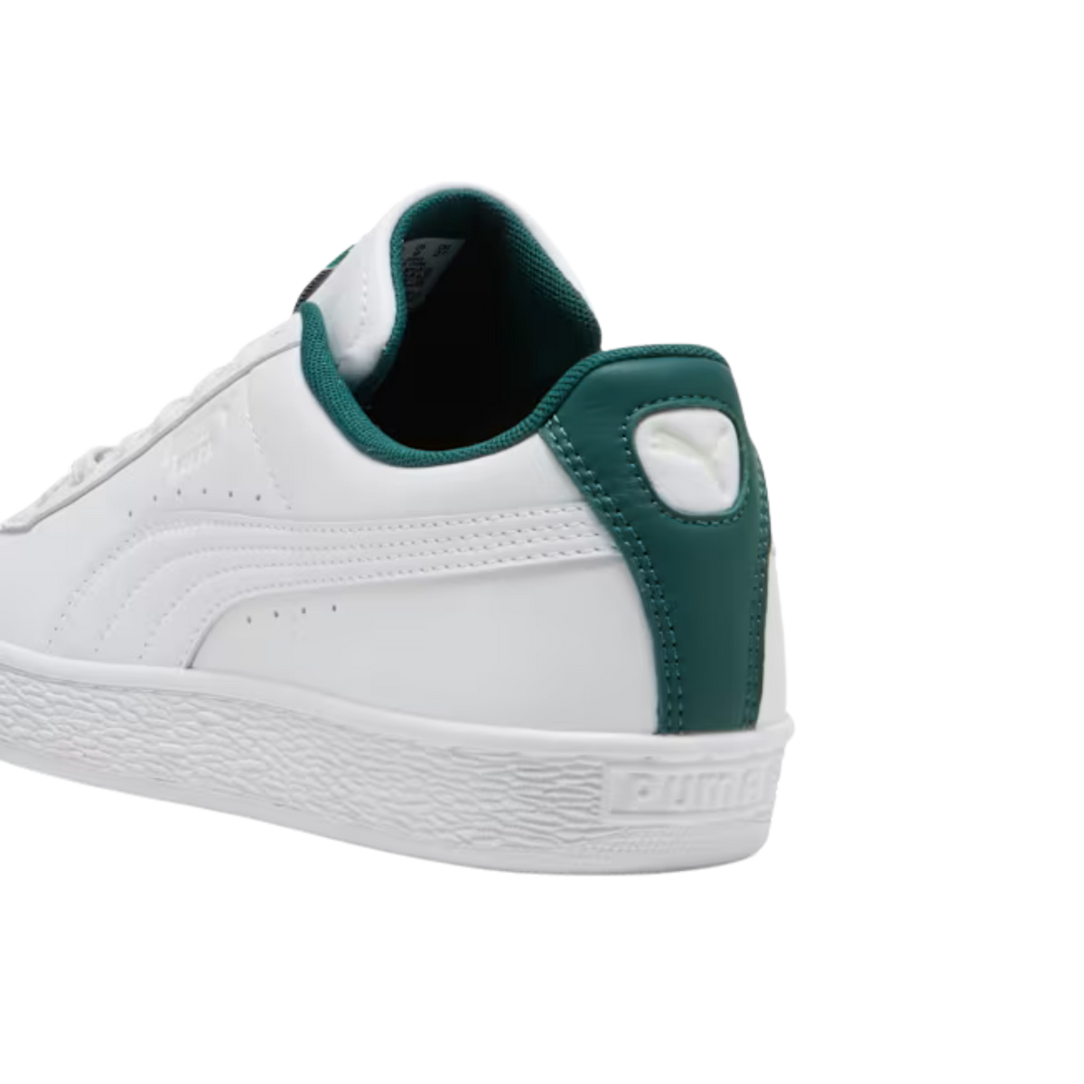 Puma Men Suede Sneakers - White Dark Green