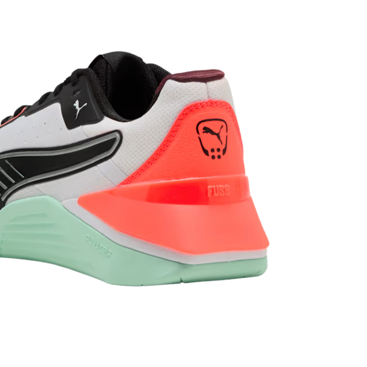Puma Men Fuse 4.0 Training Shoes - White Mint Melt Glowing Red Black Ruby Shimmer