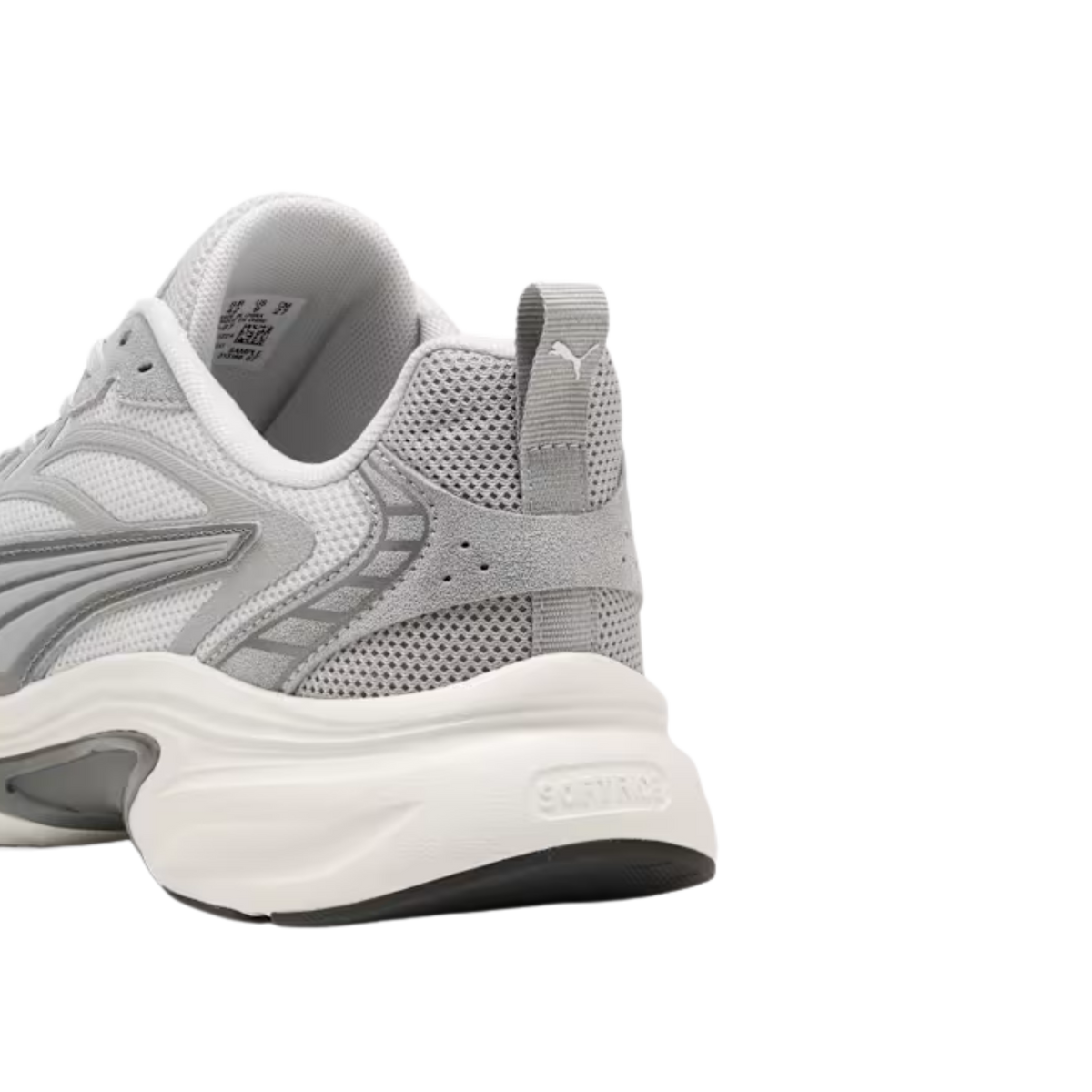 Puma Women Softride Escalate Sneakers - Feather Gray Gray Echo Aged Silver Warm White