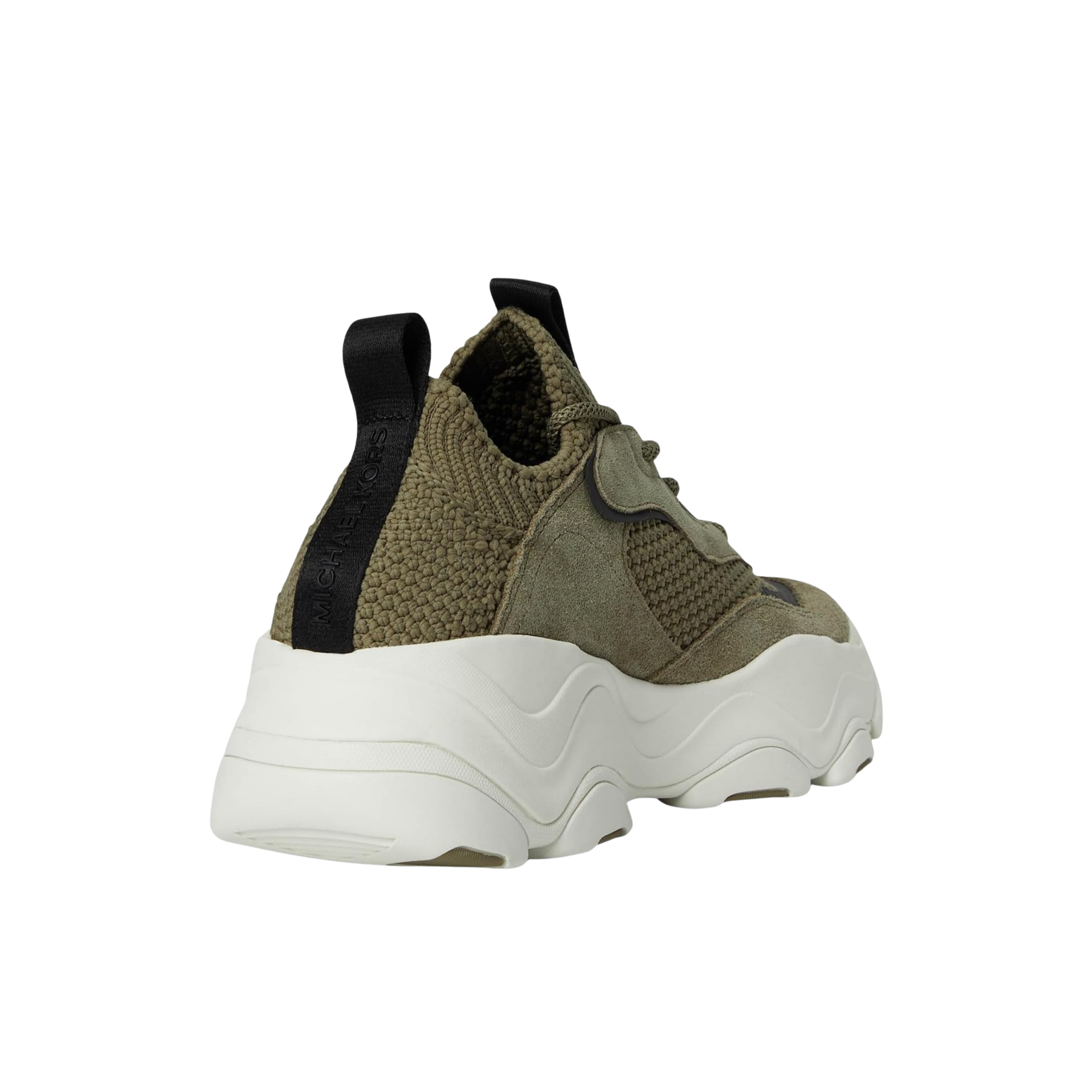 Michael Kors Men Atlas Knit Trainer Sneaker - Safari Green
