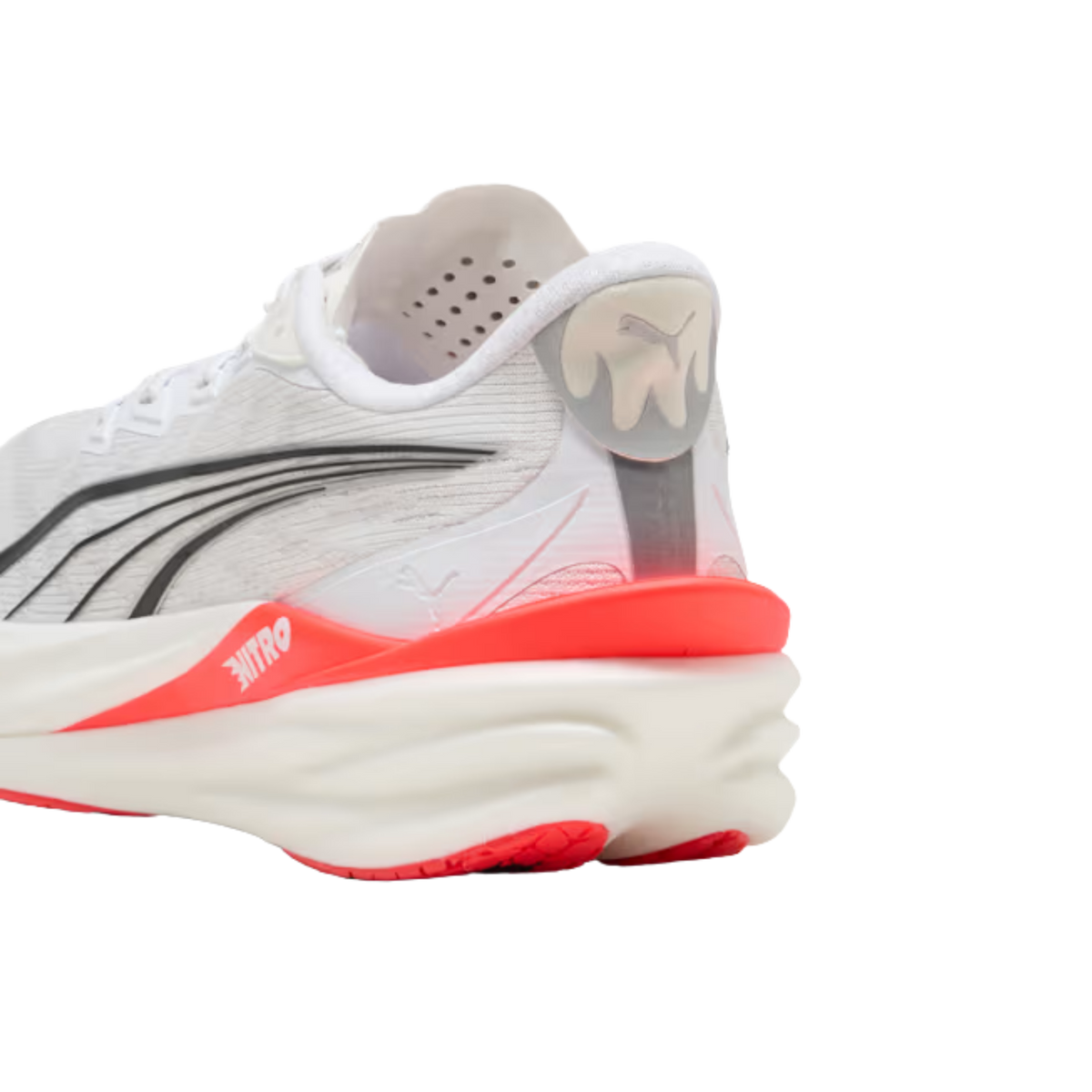 Puma Men Deviate Nitro™ 4 - White Ultra Red
