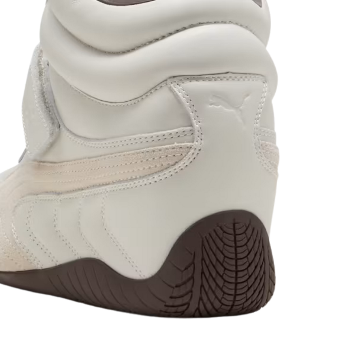 Puma Women Speedcat Wedge Leather Sneakers - Vapor Gray White