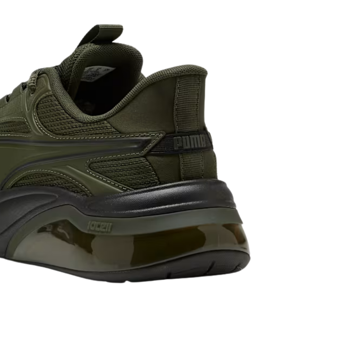 Puma Men Cell Thrill Dash Sneakers - Dark Olive Black