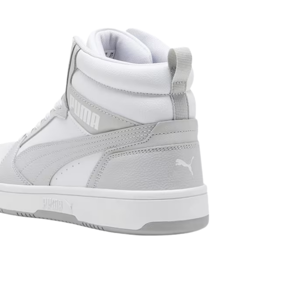 Puma Men Rebound V6 Sneakers - White Ash Gray
