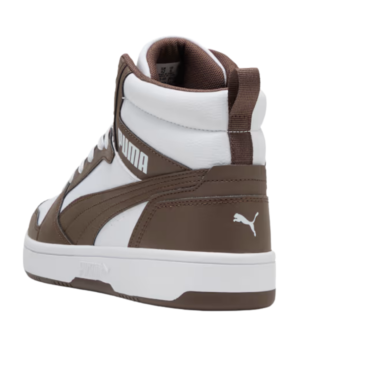 Puma Men Rebound V6 Sneakers - White Flat Bronze